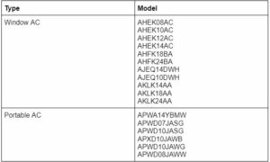 ge air conditioner wifi setup