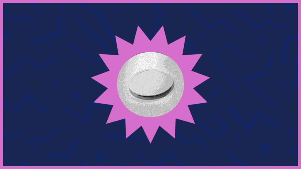 Round plastic cover