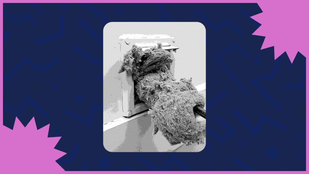 Clogged vent tube